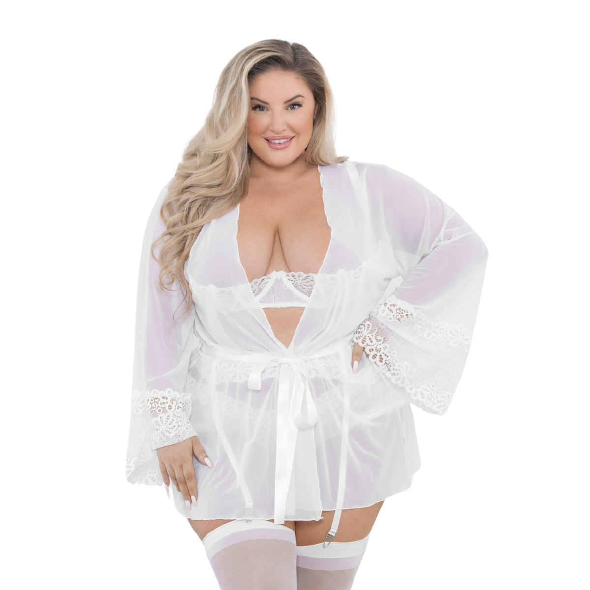 Lingerie - M&M Lace Robe