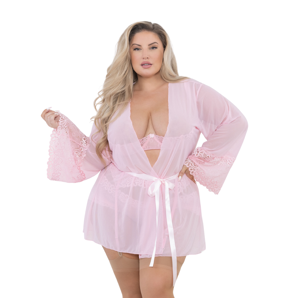 Lingerie - M&M Lace Robe
