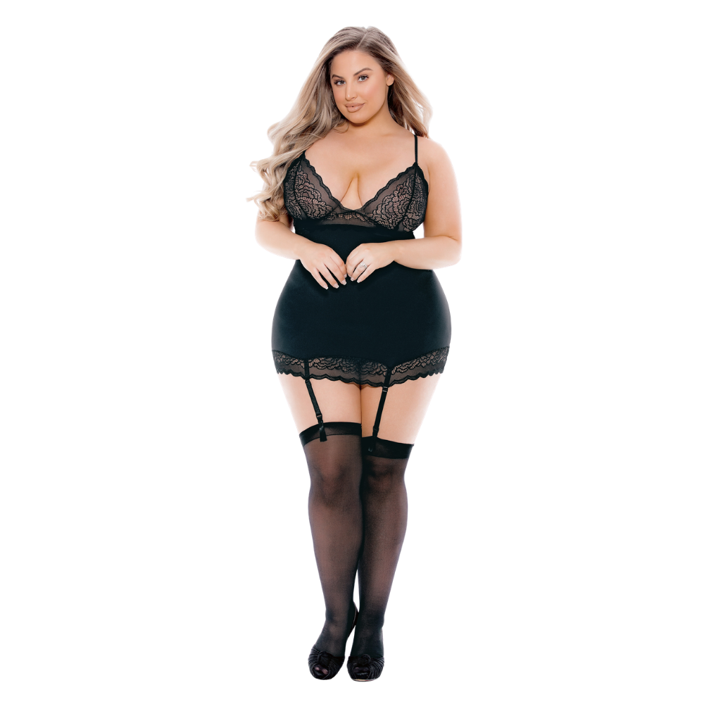 Lingerie - Queen Bustier w/ Hose