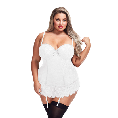 Lingerie - Lace Bustier & G-String