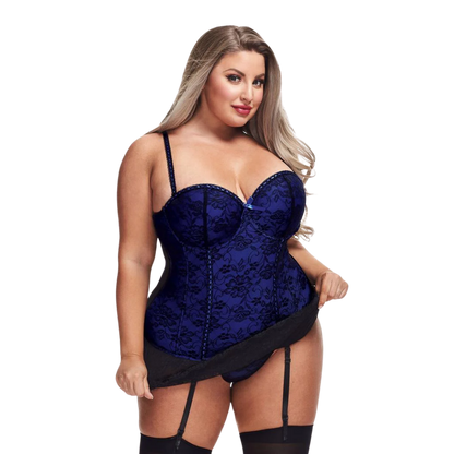 Lingerie - Lace Bustier & G-String