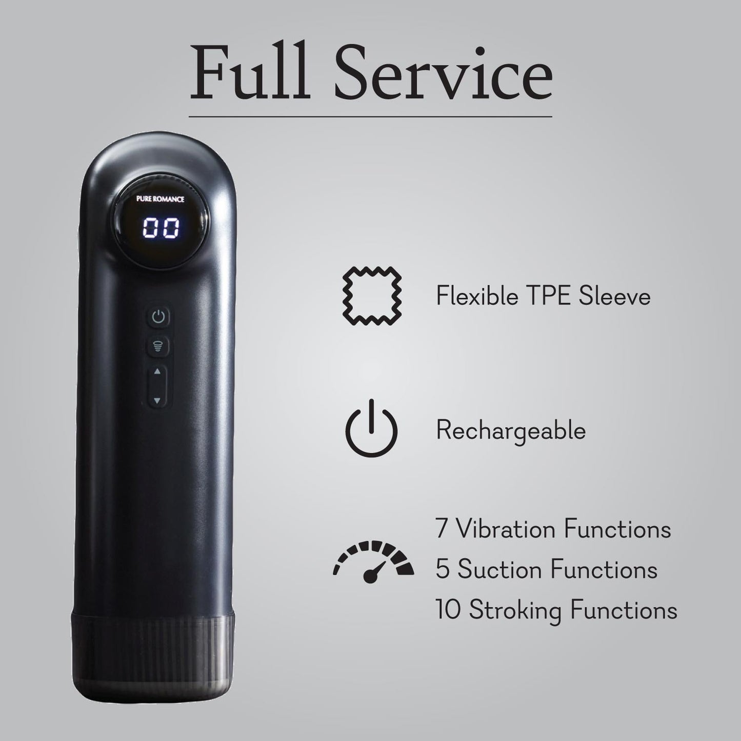 Full Service Masturbator- THE ULTIMATE SOLO STROKER