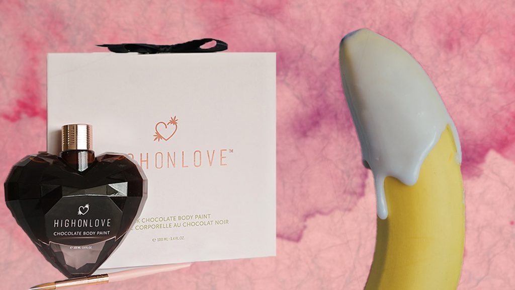 High on Love Dark Chocolate Body Paint