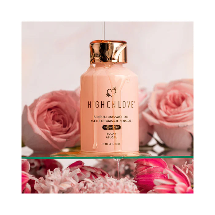 High on Love CBD Sensual Massage Oil