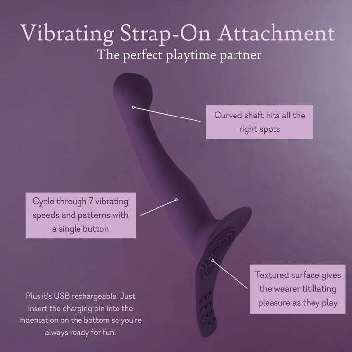 Vibrating Strap-On Attachment LAST CHANCE