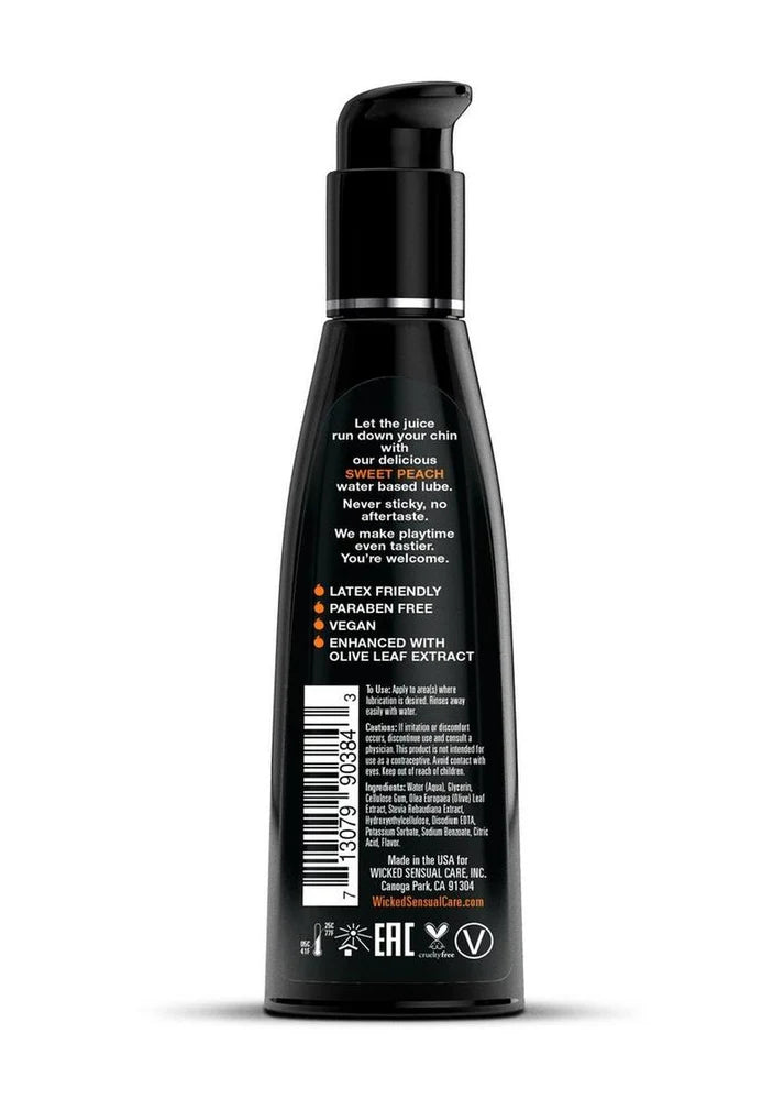 Water Based Flavored Lubricant 4oz