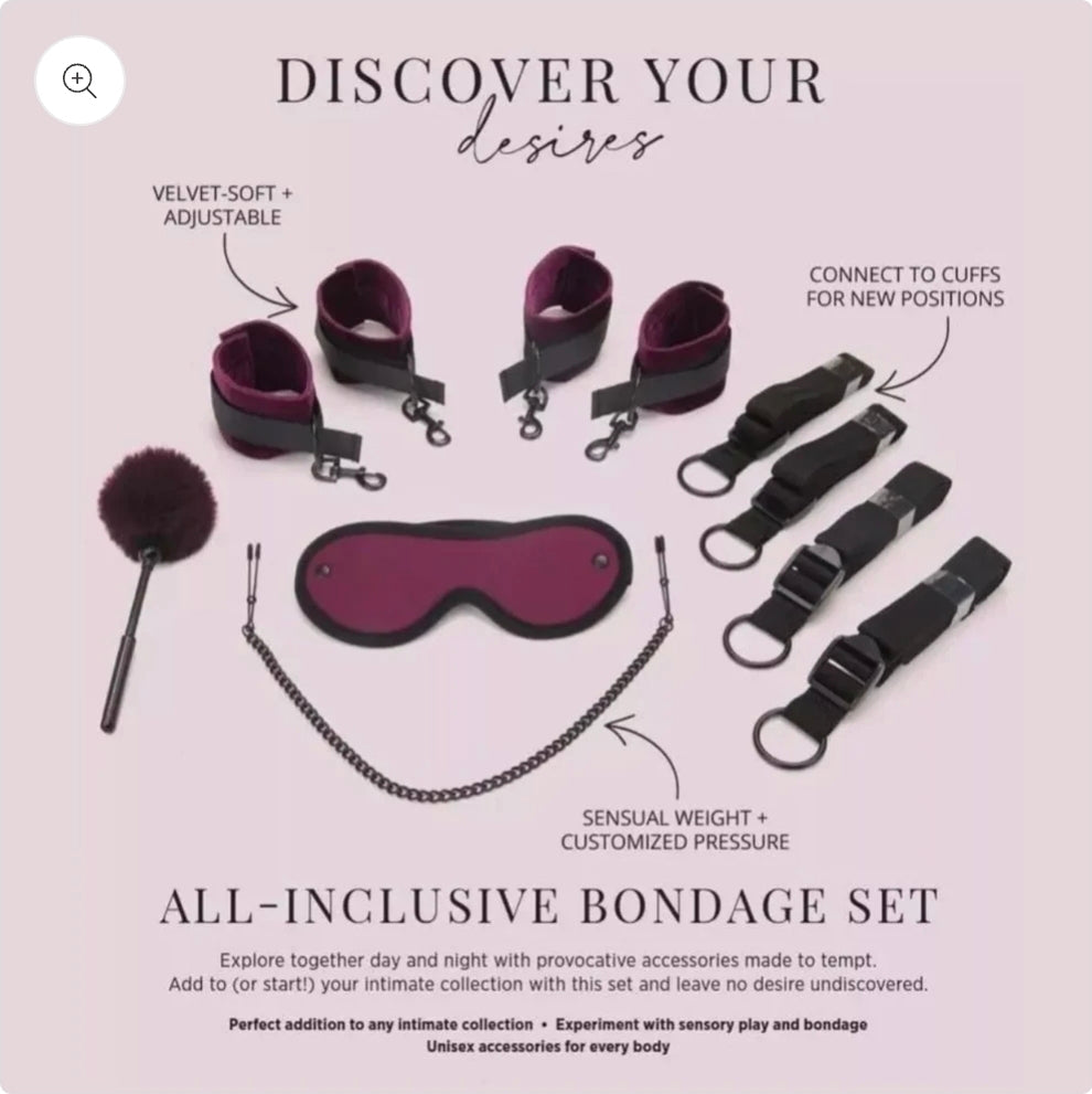 All Inclusive Bondage Set - LAST CHANCE