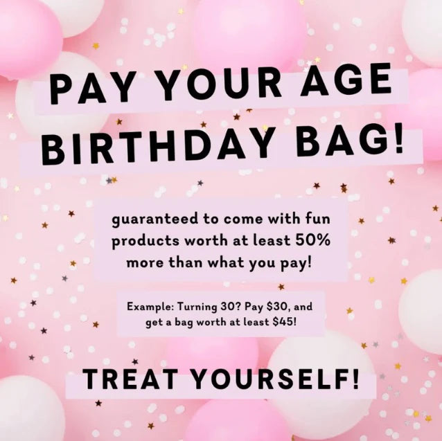Birthday🎂Bag!  "Pay your Age"  WILD
