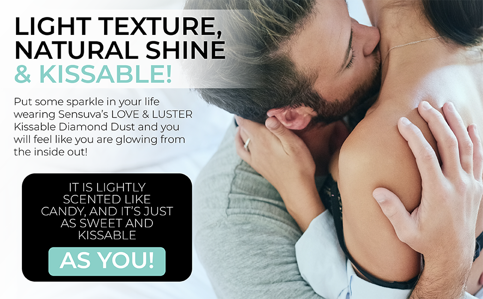 Kissable Silver Diamond Dust - 2 oz - FOREPLAY IN A BOTTLE