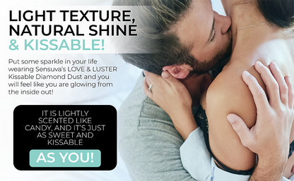 Kissable Silver Diamond Dust - 2 oz - FOREPLAY IN A BOTTLE