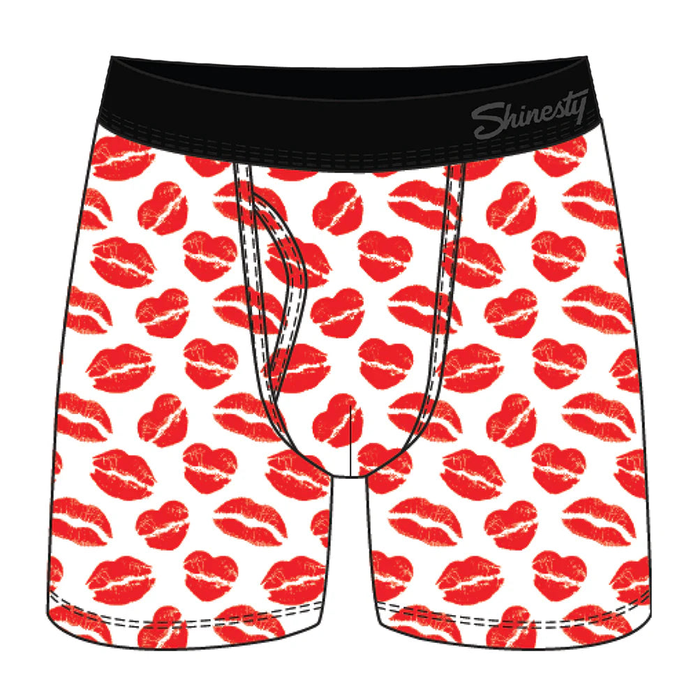 Lingerie Pucker Up Kisses Boxer