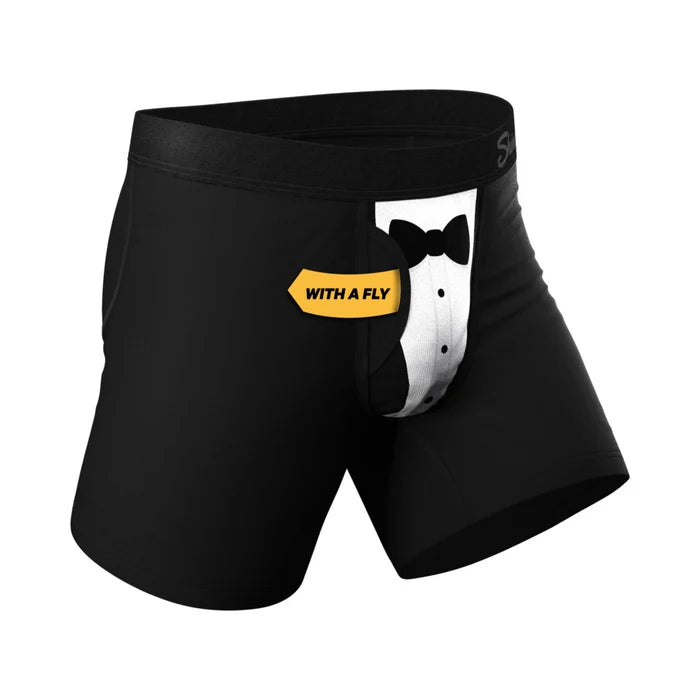 Black Tuxedo Boxer